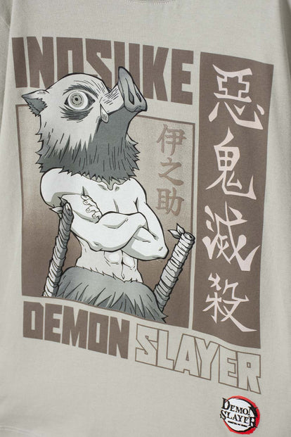 CAMISETAS DE DEMON SLAYER MANGA CORTA VERDE PARA NIÑO