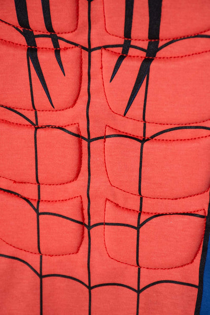 CAMISETAS DE SPIDER-MAN MANGA CORTA AZUL Y ROJO PARA NIÑO