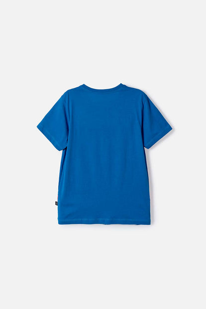 CAMISETAS DE SPIDER-MAN MANGA CORTA AZUL Y ROJO PARA NIÑO