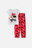 PIJAMA DE MINNIE MOUSE PANTALÓN LARGO MULTICOLOR PARA NIÑA