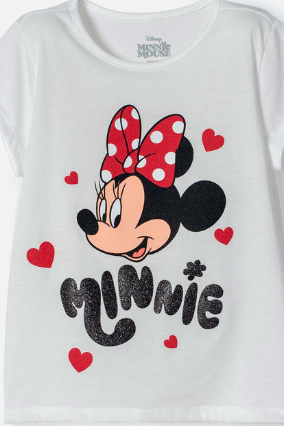 PIJAMA DE MINNIE MOUSE PANTALÓN LARGO MULTICOLOR PARA NIÑA