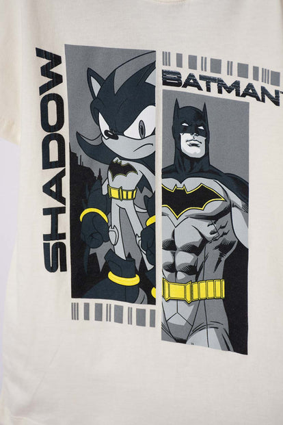 CAMISETAS DE SONIC CON CAPUCHA MANGA CORTA PARA NIÑO