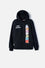BUZO DE BT21 CON CAPUCHA NEGRO PARA NIÑA