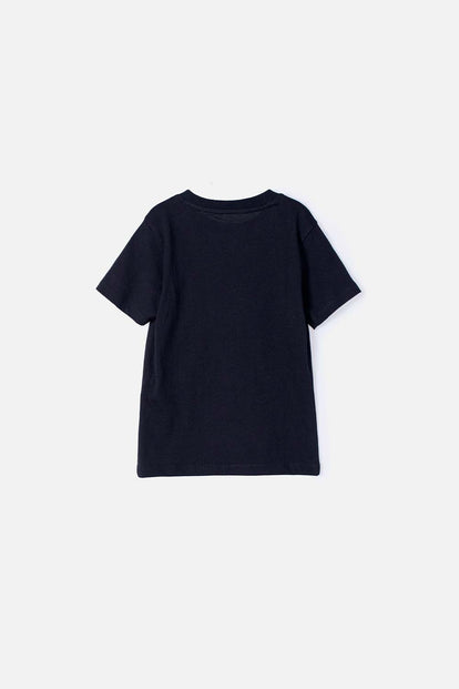 CAMISETA DE MICKEY MOUSE MANGA CORTA NEGRO PARA NIÑO 2T A 5T