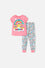 PIJAMA DE MINIONS CON PANTALÓN LARGO MULRICOLOR PARA NIÑA