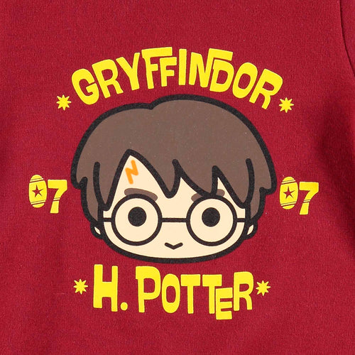 BABY BOY'S WINE RED HARRY POTTER CREWNECK SWEATER