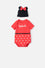 BODY DE MINNIE MOUSE MANGA CORTA NEGRO Y ROJO PARA BEBÉ NIÑA