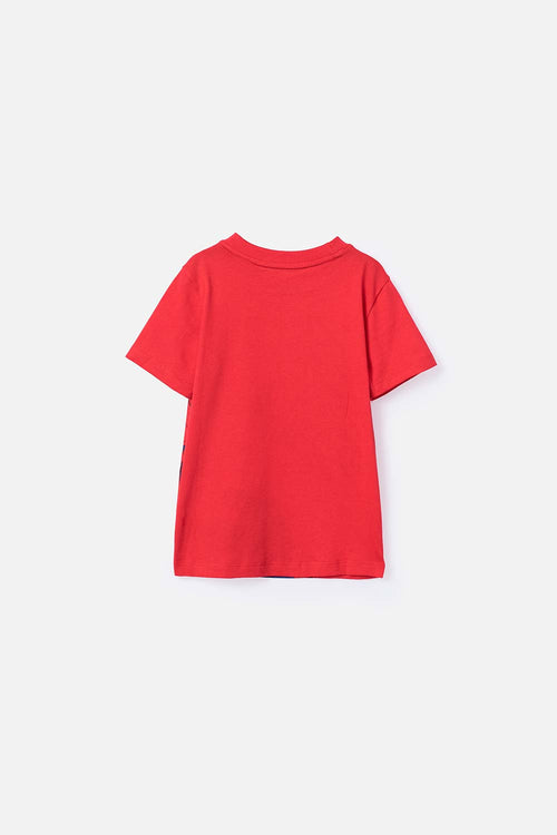 SPIDER-MAN SHORT SLEEVE RED T-SHIRT FOR BOYS 2T TO 5T