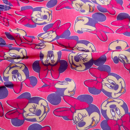 BABY GIRL PAJAMAS, LONG SLEEVE/LONG PANTS PINK MINNIE MOUSE ©DISNEY
