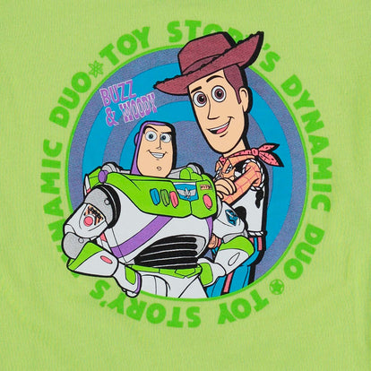CAMISETA DE NIÑO, MANGA CORTA VERDE DE TOY STORY