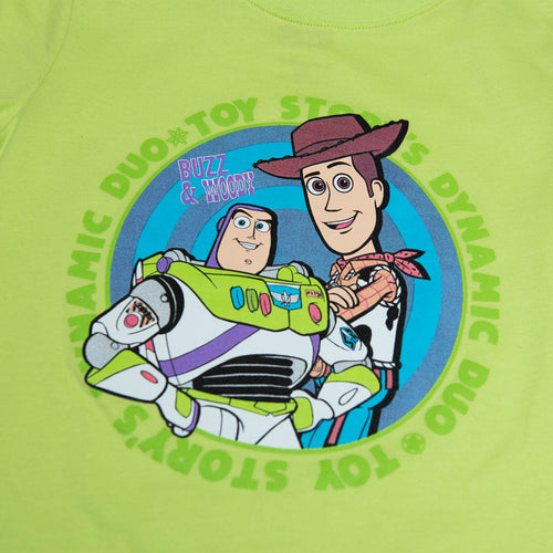 BOY'S T-SHIRT, TOY STORY SHORT SLEEVE GREEN
