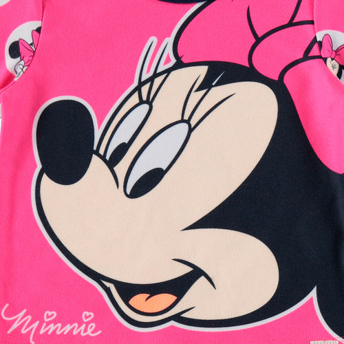 MINNIE MOUSE PAJAMAS FOR BABY GIRL, LONG-SLEEVE TOP AND LONG PANTS BY LITTLE MIC