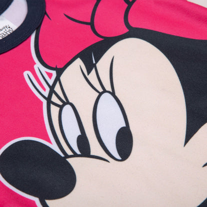 PIJAMA DE MINNIE MOUSE PARA BEBÉ NIÑA, MANGA LARGA Y PANTALÓN LARGO DE LITTLE MIC