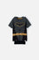 CAMISETA DE BATMAN CON CAPA REMOVIBLE PARA NIÑO DE 2T A 5T