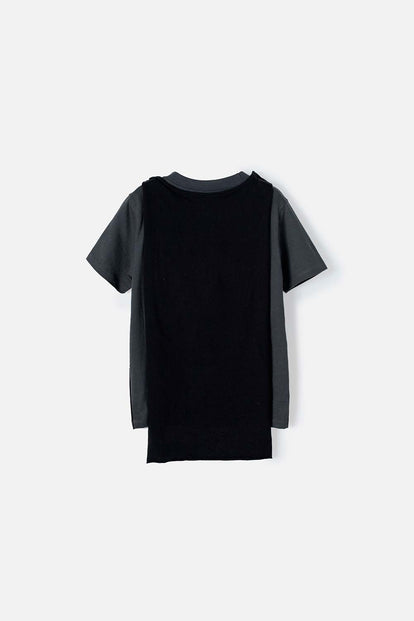CAMISETA DE BATMAN CON CAPA REMOVIBLE PARA NIÑO DE 2T A 5T