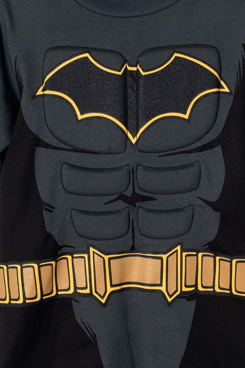 BATMAN T-SHIRT WITH REMOVABLE CAPE FOR KIDS 2T TO 5T