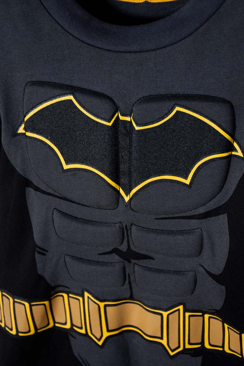 BATMAN T-SHIRT WITH REMOVABLE CAPE FOR KIDS 2T TO 5T