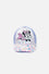 GORRA DE MINNIE MOUSE ROSADA Y LILA PARA NIÑA