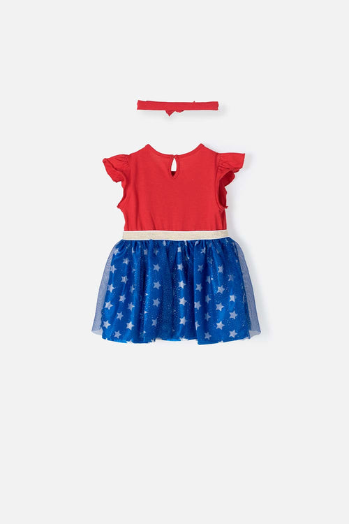 WONDER WOMAN RED TUTU DRESS FOR BABY GIRL
