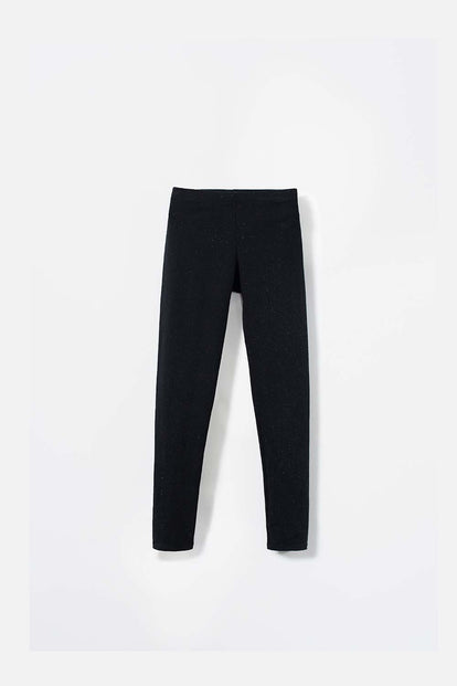 LEGGINS  MIC CON BRILLANTES NEGRO PARA NIÑA