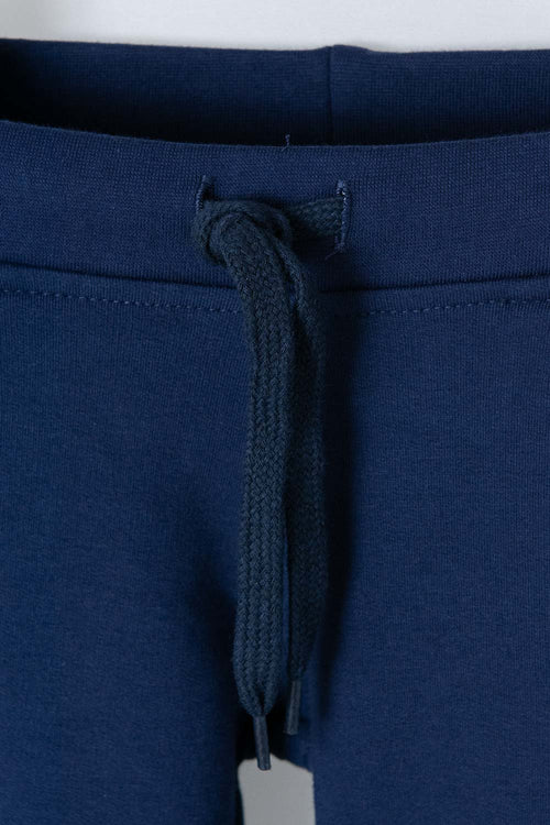 LITTLEMIC JOGGER WITH BLUE DRAWSTRING FOR BOYS 2T TO 5T