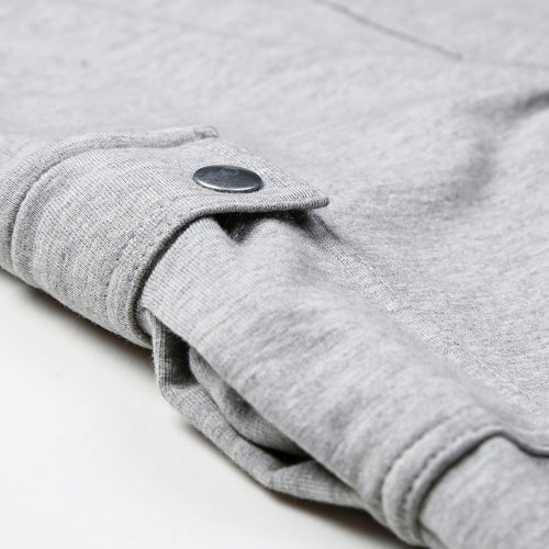 BOY'S GREY JOGGERS WITH LEG POCKETS