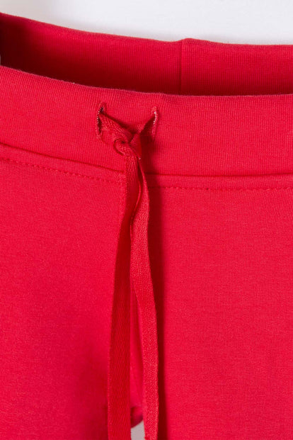 JOGGER DE LITTLEMIC  CON CORDÓN ROJO PARA NIÑO 2T A 5T