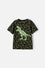 CAMISETA MIC MANGA CORTA VERDE MILITAR PARA NIÑO