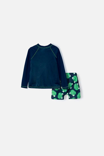 CONJUNTO BAÑO LITTLEMIC MULTICOLOR  PARA NIÑO 2T A 5T