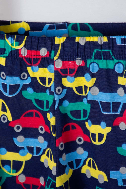 LITTLEMIC MULTICOLOR LONG PAJAMA SET X3 FOR BOYS 2T TO 5T