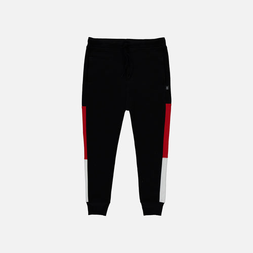 JOGGER MIC AJUSTABLE EN LA CINTURA NEGRO PARA NIÑO