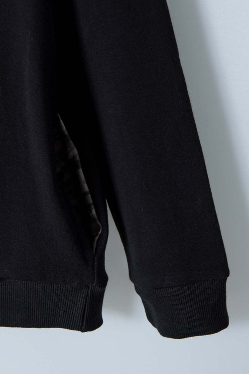 BLACK MIC HOODIE FOR KIDS