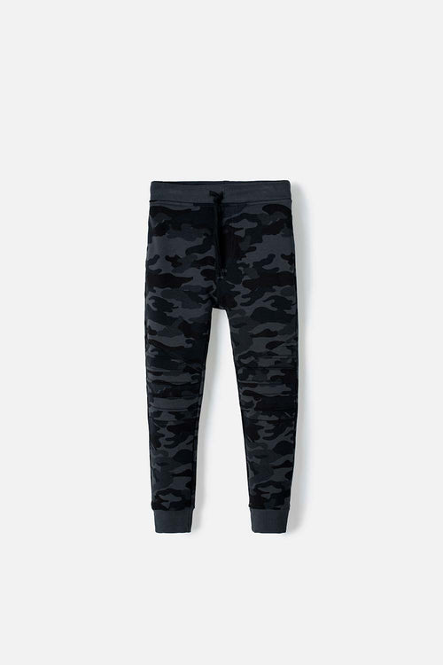 BOY'S GREY DRAWSTRING FLEECE JOGGER