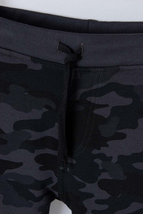 BOY'S GREY DRAWSTRING FLEECE JOGGER