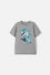 CAMISETA DE NIÑO, MANGA CORTA  GRIS DE MIC