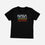 CAMISETA DE MIC MANGA CORTA NEGRA PARA NIÑO