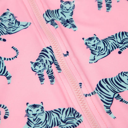 VESTIDO DE BAÑO MIC MANGA LARGA ROSADO PARA NIÑA