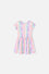 VESTIDO LITTLEMIC CORTO MULTICOLOR PARA NIÑA 2T A 5T