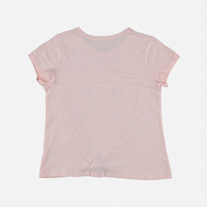 CAMISETA DE MIC MANGA CORTA ROSADA PARA NIÑA
