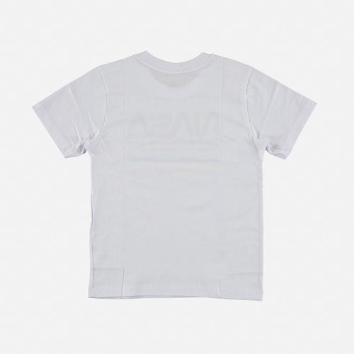 CAMISETA DE LA NASA MANGA CORTA BLANCO PARA NIÑO