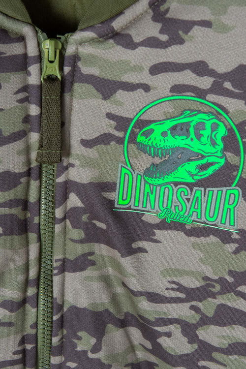 KIDS' GREEN CLOSED MICROPHONE JACKET FOR BOYS