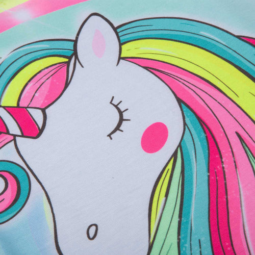 PIJAMA DE MIC TIPO BATOLA MULTICOLOR PARA NIÑA