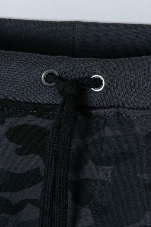 LITTLEMIC PRINTED GREY JOGGERS FOR BOYS SIZES 2T TO 5T