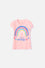 CAMISETA DE NIÑA, MANGA CORTA MANDARINA DE MIC