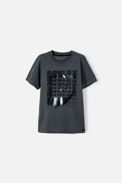 CAMISETA MIC ESTAMPADA GRIS PARA NIÑO