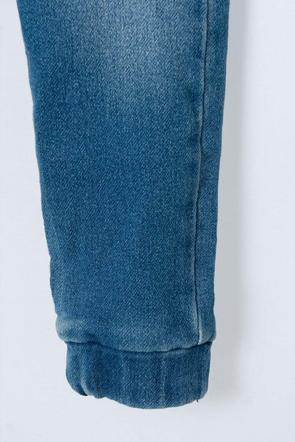 JOGGER LITTLEMIC CON CORDÓN AZUL PARA NIÑO 2T A 5T