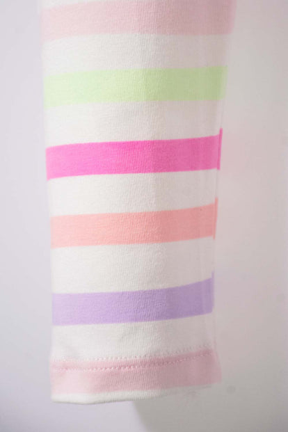 LEGGINS DE MIC CON RAYAS MULTICOLOR PARA NIÑA