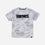 CAMISETA DE VIDEO JUEGOS MANGA CORTA BLANCO Y GRIS PARA NIÑO