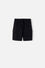 BOY'S BLACK MIC BERMUDA SHORTS WITH DRAWSTRING