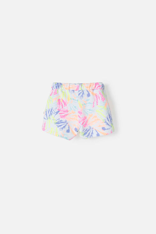 SHORT DE MIC MULTICOLOR PARA NIÑA